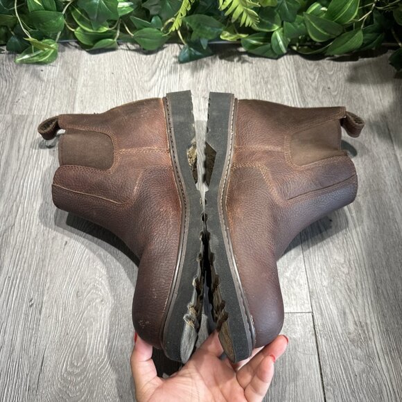 Carhartt Men's Romeo 4" Leather Waterproof Soft Toe Work Boots Size 11 M - Picture 8 of 10